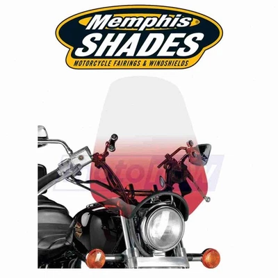 Memphis Shades Classic Deuce Bar Mount Windshield for 1998-2002 Victory dj - Image 1 of 4