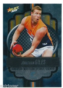 2013 Champions Silver Parallel (107) Jonathan GILES Greater Western Sydney - Picture 1 of 1