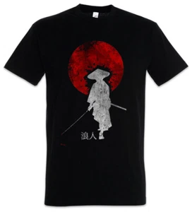 RONIN I T-SHIRT Ninja Samurai Bushido Sword Armor Helmet Japan Dakana Warrior - Picture 1 of 1