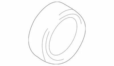 Anillo de retención de cojinete de rueda genuino GM 1999-2004 Chevrolet Tracker ZR2 30020931 Foto 1 de 2