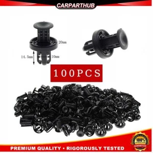 100x Bumper Fender Liner Push Type Retainer Clips Fastener For Honda Acura Part - Picture 1 of 5