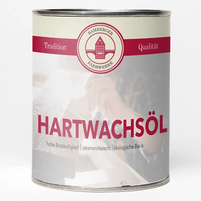 Hartwachsöl 1L Farblos Hartwachs Öl Holzöl Möbelöl Parkettöl Langlebiger Schutz - Bild 1 von 4