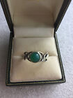 Rings Vintage Soviet Silver&Chrysoprase 925 USSR Russia Rare Old Antique