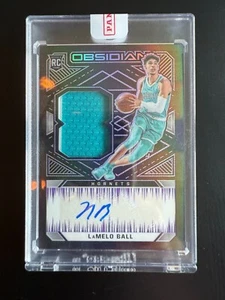2020 Obsidian Lamelo Ball RC RPA Auto #'d /49 *ENCASED* - Bild 1 von 2