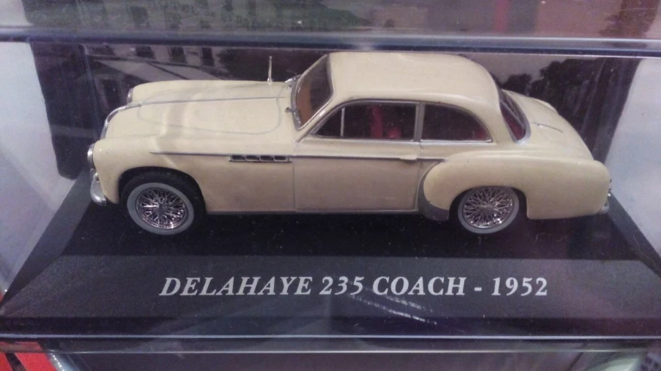 DIE CAST " DELAHAYE 235 COACH - 1952 " AUTO FRANCESI 1/43 - Immagine 1 di 1