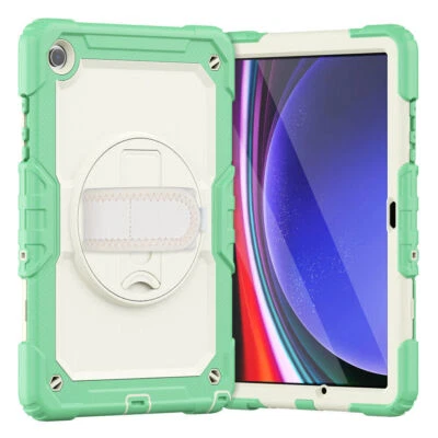 For Samsung Galaxy Tab A9 A9+ Shockproof Heavy Duty Stand Strap Case Armor Cover - Image 1 of 4