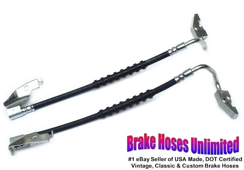 FRONT BRAKE HOSES Ford LTD 1970 1971 1972, Drum - Image 1 of 1