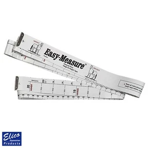Cinta de medición de altura y peso equina Elico: centímetros y manos, libras y kilos - Imagen 1 de 8