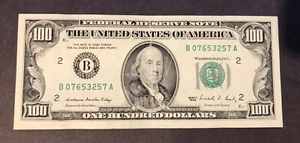 1988 US One Hundred Dollar Bill $100 New York, NY - Picture 1 of 2