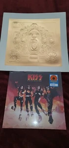 KISS DESTROYER Walmart Exclusive Vinyl LP ORANGE + Gold PSYCHO CIRCUS Print MORE - Picture 1 of 6