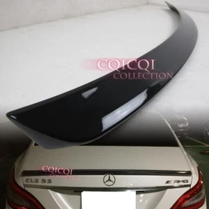 Painted Gloss Black A type trunk spoiler for M-BENZ 12~17 W218 CLS class ◎ - Foto 1 di 2