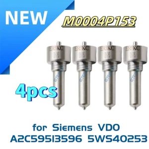 4PC M0004P153 Fuel Injector Spray Nozzle for Siemens VDO A2C59513596 5WS40253 - Imagen 1 de 6