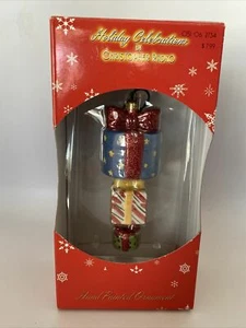 Christopher Radko Holiday Celebrations Ornament Stapel Geschenke - Bild 1 von 6