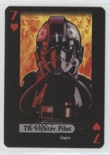 2007 Cartamundi Star Wars Playing Cards The Empire TIE Fighter Pilot #7H 0w6