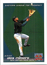 2005 Grandstand Eastern League Minor League Baseball Alex Romero