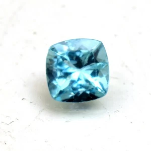 Natural Certified Greenish Blue Apatite Gemstone 0.95 Ct Cushion Cut Gemstone - Picture 1 of 5