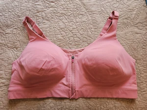 NWOT Old Navy Active Go Dry Powersoft Sports Bra w/Front Zip, Size 4X - Picture 1 of 8
