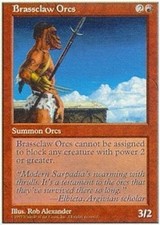 Brassclaw Orcs X4 (5th Edition) MTG (NM) *CCGHouse* Magic