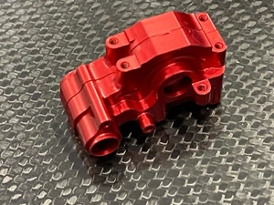 Caja de cambios trasera de aluminio para 1/18 LOSI Mini-T 2.0 rojo - Imagen 1 de 3