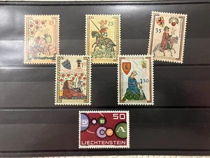 Liechtenstein 1961 - Complete Year, 6 stamps MNH - Picture 1 of 1