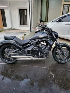 Custom Auspuff Kawasaki Vulcan 650 / 650s 2015-2023 Komplettanlage Edelstahl - Bild 1 von 4