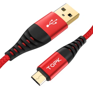 3M 2M 1M Extra Long USB Charging Charger+Play Cable Lead PS4 XBOX ONE Controller - Picture 1 of 3