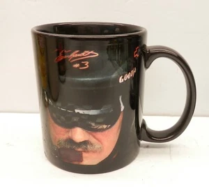 Vintage Dale Earnhardt SR #3 NASCAR schwarz Kaffeebecher c.2001 - Bild 1 von 4