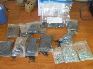 3.10 Lbs Lot Spring Washers & Split Lock Washers ( 4000+- Pieces ) As Pictured - Picture 1 of 13