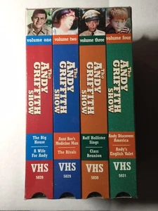 The Andy Griffith Show Box Set Collector's Classics 8 Episodes 4 Tapes VHS - Picture 1 of 7
