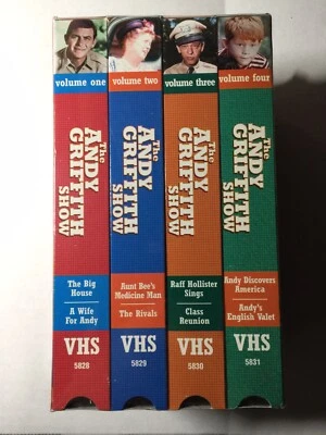 The Andy Griffith Show Box Set Collector's Classics 8 Episodes 4 Tapes VHS - Image 1 of 4