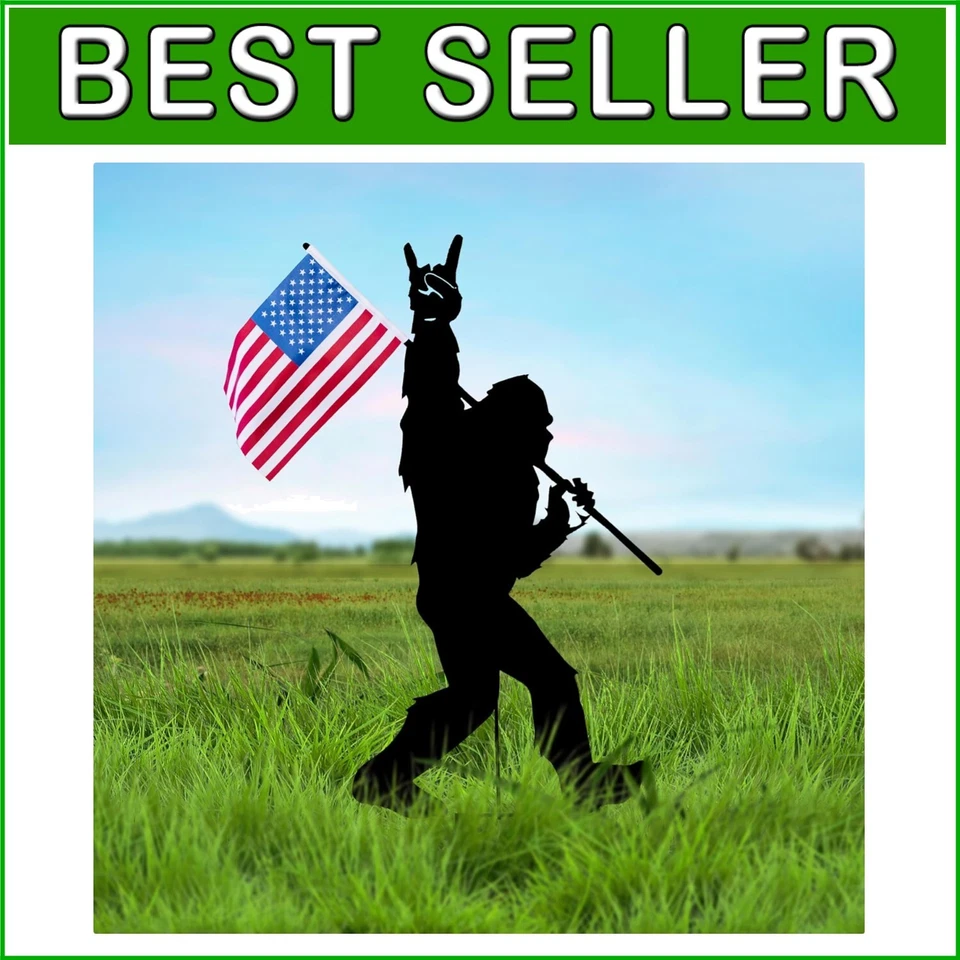 Weather-Resistant Bigfoot Yard Decor - Life-Size Sasquatch Statue for Gardens - Image 1 of 4