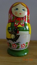 Russian doll matryoshka wooden
