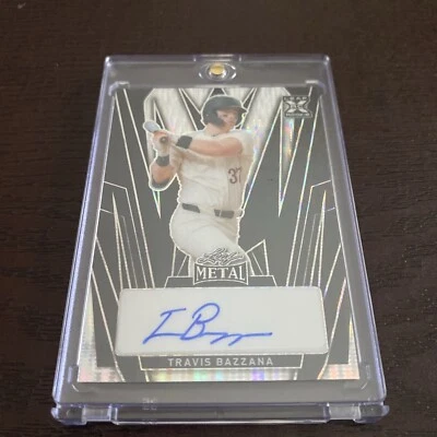 Travis Bazzana Rookie Auto Crystal Black  /2 Metal Leaf 2024 - Image 1 of 4
