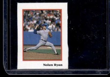 1990 Publications International Trivia Stickers #NNO Nolan Ryan Texas Rangers NM
