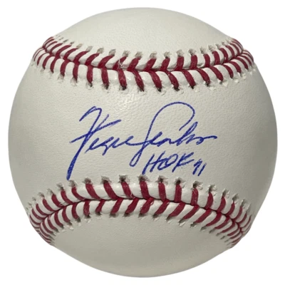 Fergie Jenkins Signed ROMLB Baseball w/ HOF 91 Beckett Witness BAS COA - Image 1 of 2