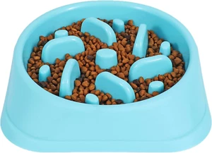 Eco-Friendly Slow Feeder Dog Bowl - Prevent Bloat & Choking, Healthy Design - Picture 1 of 12