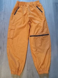 Zaful orange Windbreaker Jogginghose mit Taschen Größe 4 - Bild 1 von 3