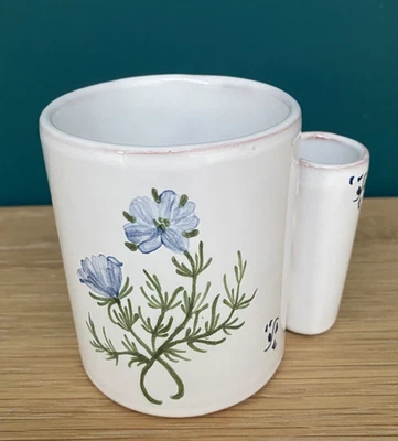 Hand Made Studio Ceramic Toothbrush Holder/Pen Pot. Sophie Creations, France - Image 1 of 4