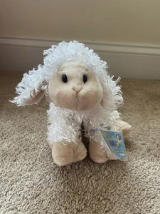 Webkinz lil’ kinz white lamb plush with code New - Picture 1 of 3