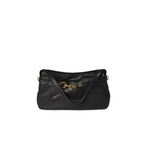 MIU MIU Aventure Medium $3250 Black Leather Shoulder Bag New & Authentic - Picture 1 of 4