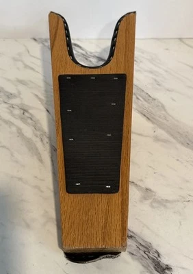 Vintage Wood Boot Jack Boot Remover Boot Puller Leather Rubber  12” Shoes Helper - Image 1 of 4