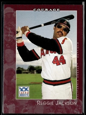 Reggie Jackson 2002 Topps American Pie Spirit of America #2 California Angels - Image 1 of 2