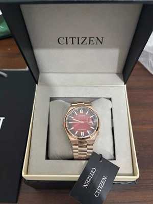 Citizen Men's watch, Tsuyosa Automatic 40mm NJ0153-82X in gold and red - Image 1 of 4