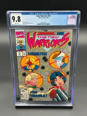 New Warriors #35 CGC 9.8 (1993) - Craig Brasfield & Jeff Albretch - Image 1 of 2