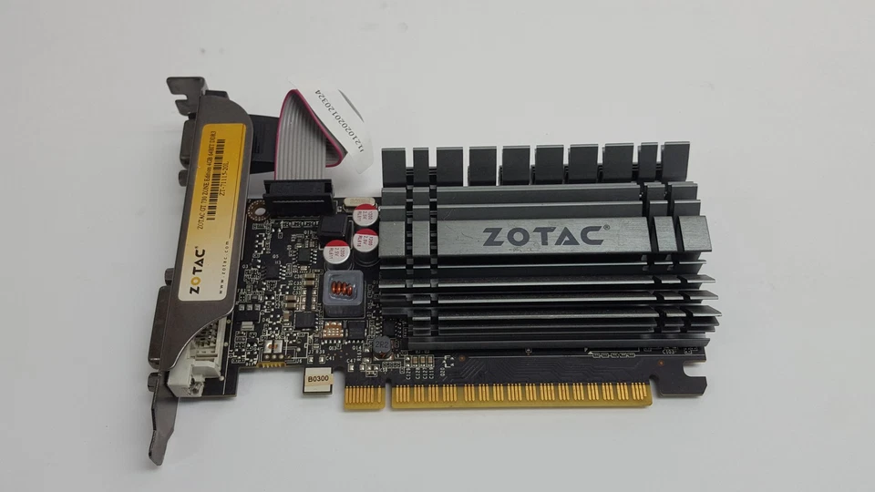 Zotac Nvidia GeForce GT 730 4 GB GDDR3 PCI Express x16 Desktop Video Card - Image 1 of 3