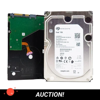 (24TB) 3x Seagate 8TB 12GB/s SAS 3.5 HDD ST8000NM0075 Hard Disk Drive Storage - Bild 1 von 3