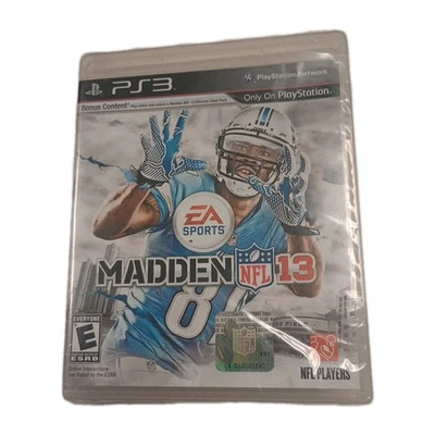 PLAYSTATION 3 PS3 EA SPORTS * NFL MADDEN 13 FOOTBALL COMPLETE GAME * NEW SEALED - Image 1 of 3