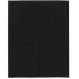 Bolsas de plástico abiertas planas de polietileno Plymor 8" x 10", negras de 2 mil - Imagen 1 de 4