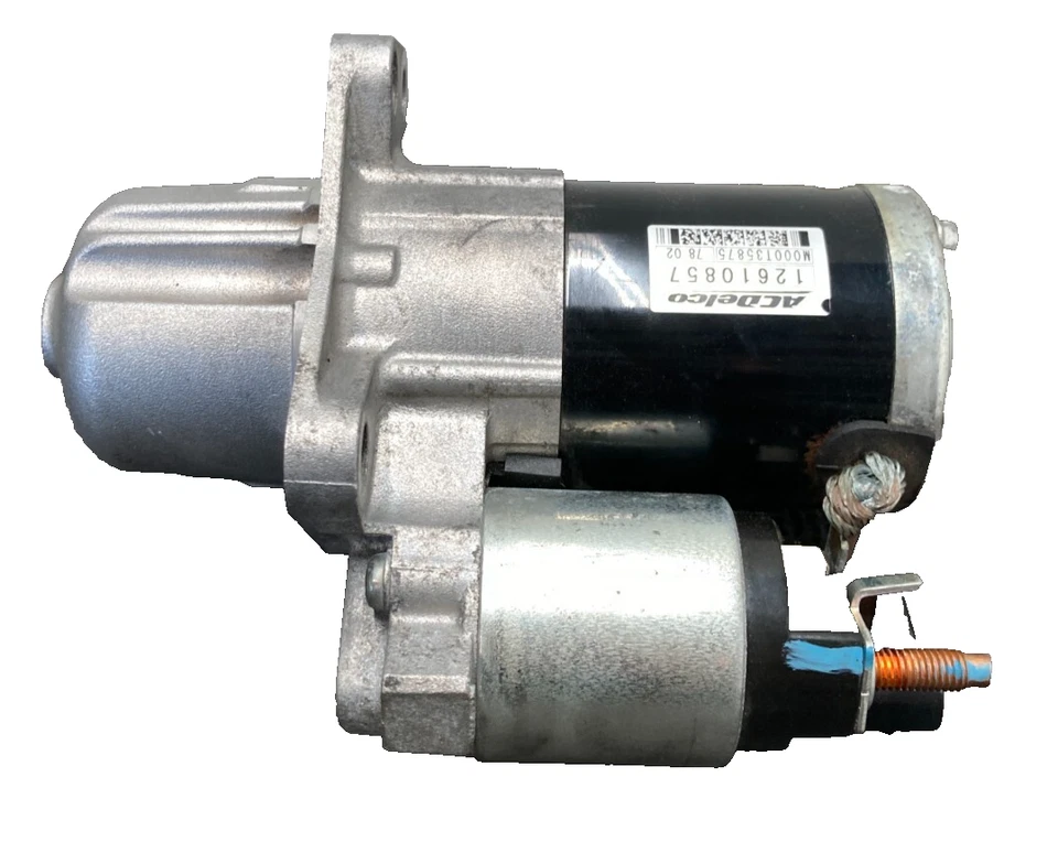 08-11 Cadillac STS 3.6L V6 Motor Arranque Motor Solenoide Conjunto OEM ACDelco Foto 1 de 4