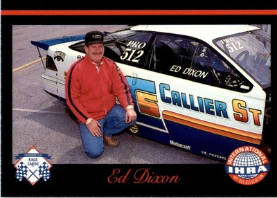 Ed Dixon - 1989 Checkered Flag IHRA - #34 - Racing - Image 1 of 2